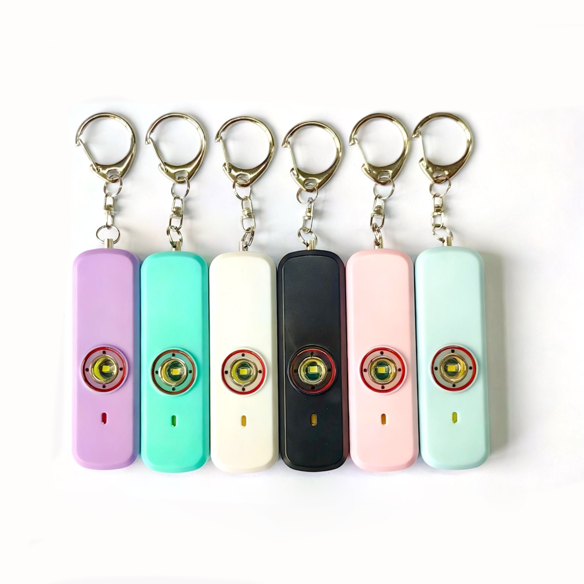 Personal Security Alarm Keychain With Light1
