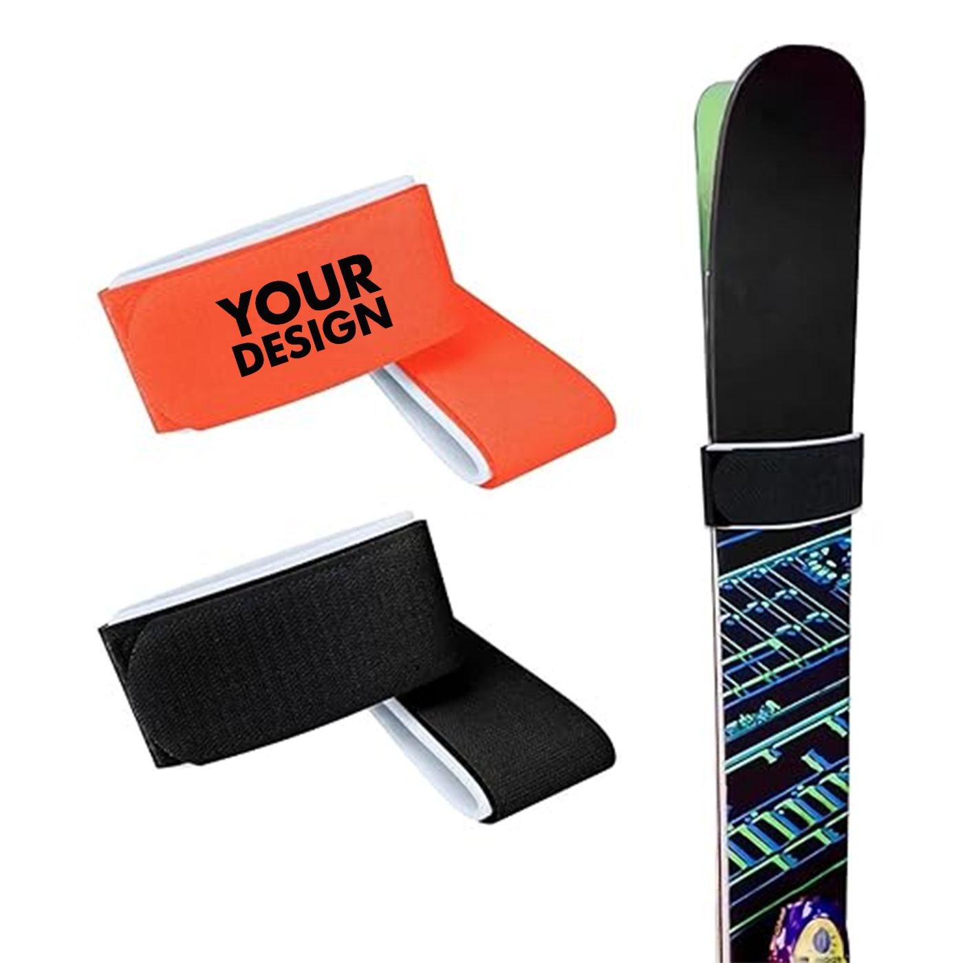 Adjustable Ski Straps Fasteners