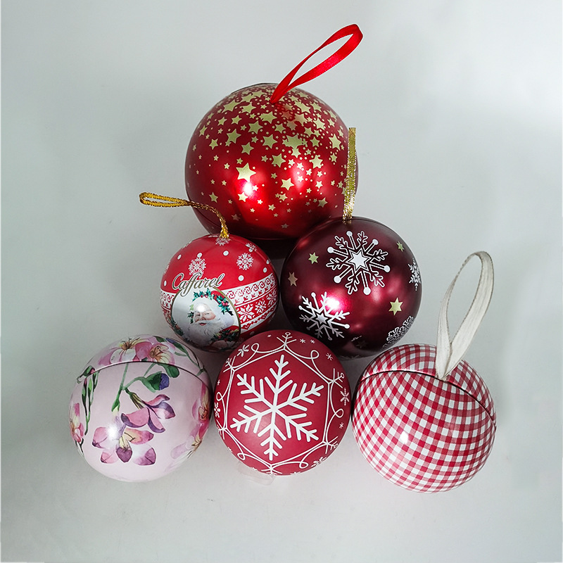 Christmas Tin Baubles Ornaments3