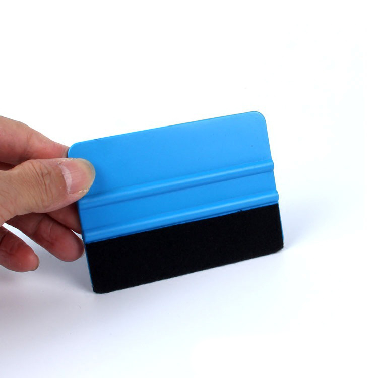 Plastic Squeegee With Felt Edge2