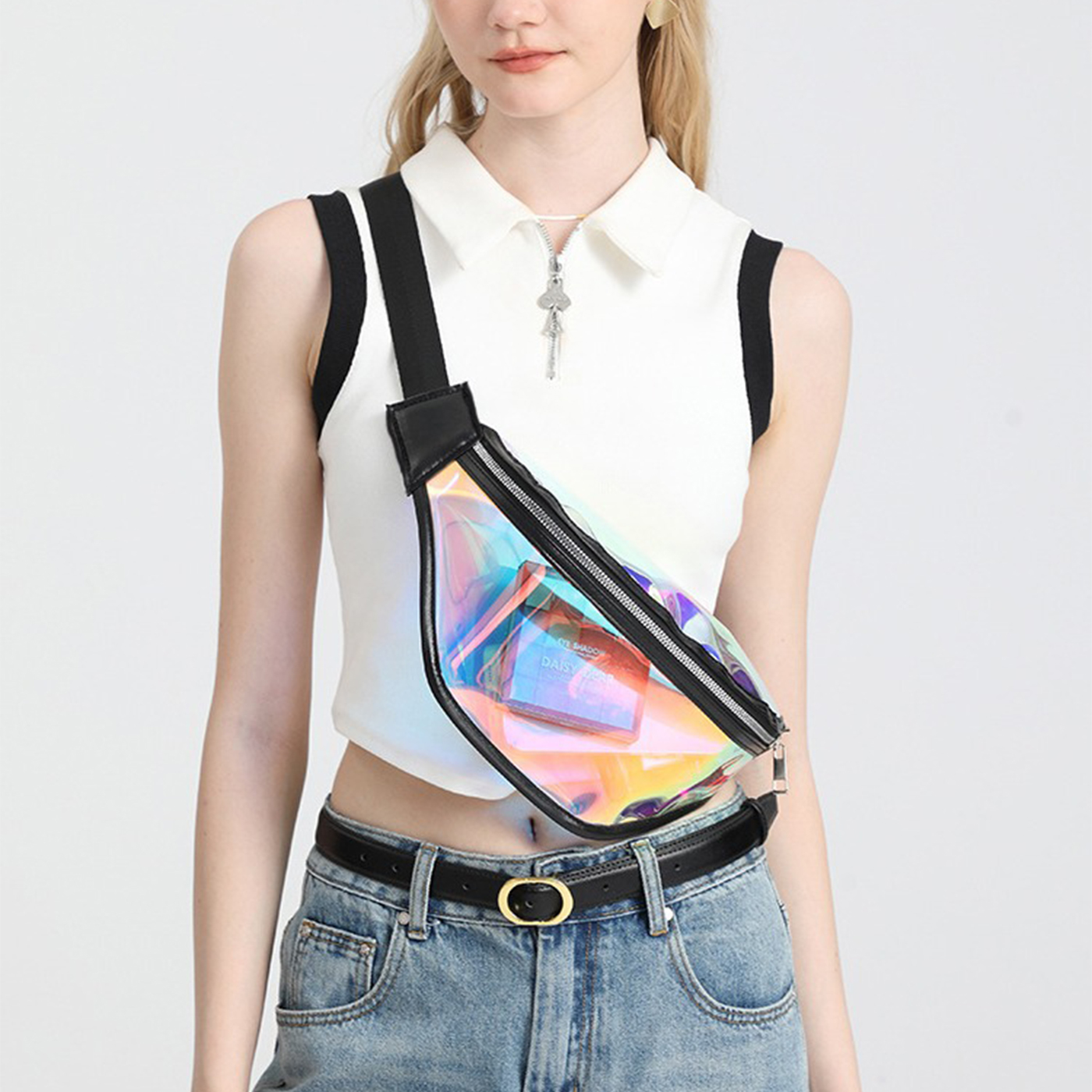 Promotional Laser Holographic Fanny Pack2