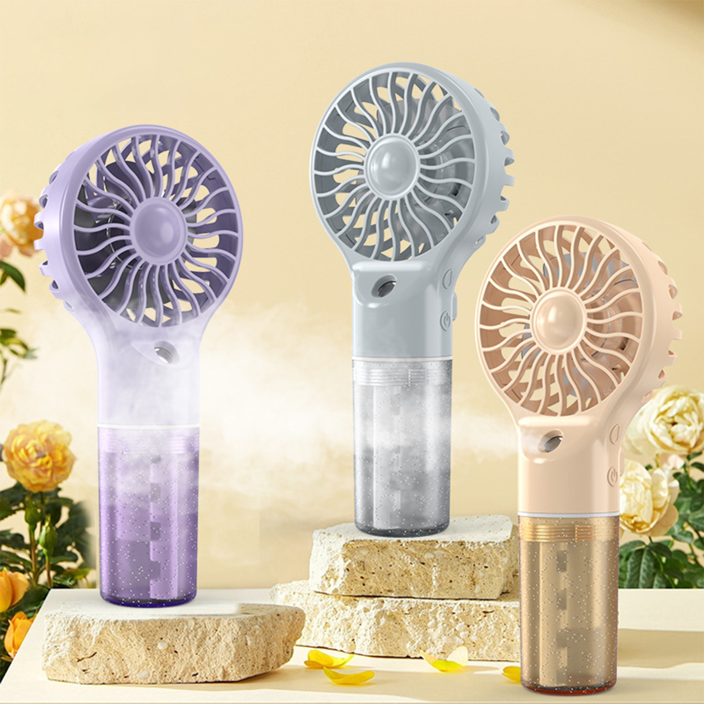 Portable Water Misting Fan2