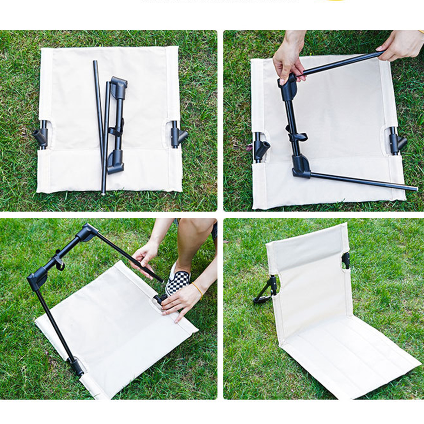 Foldable Camping Floor Chair2