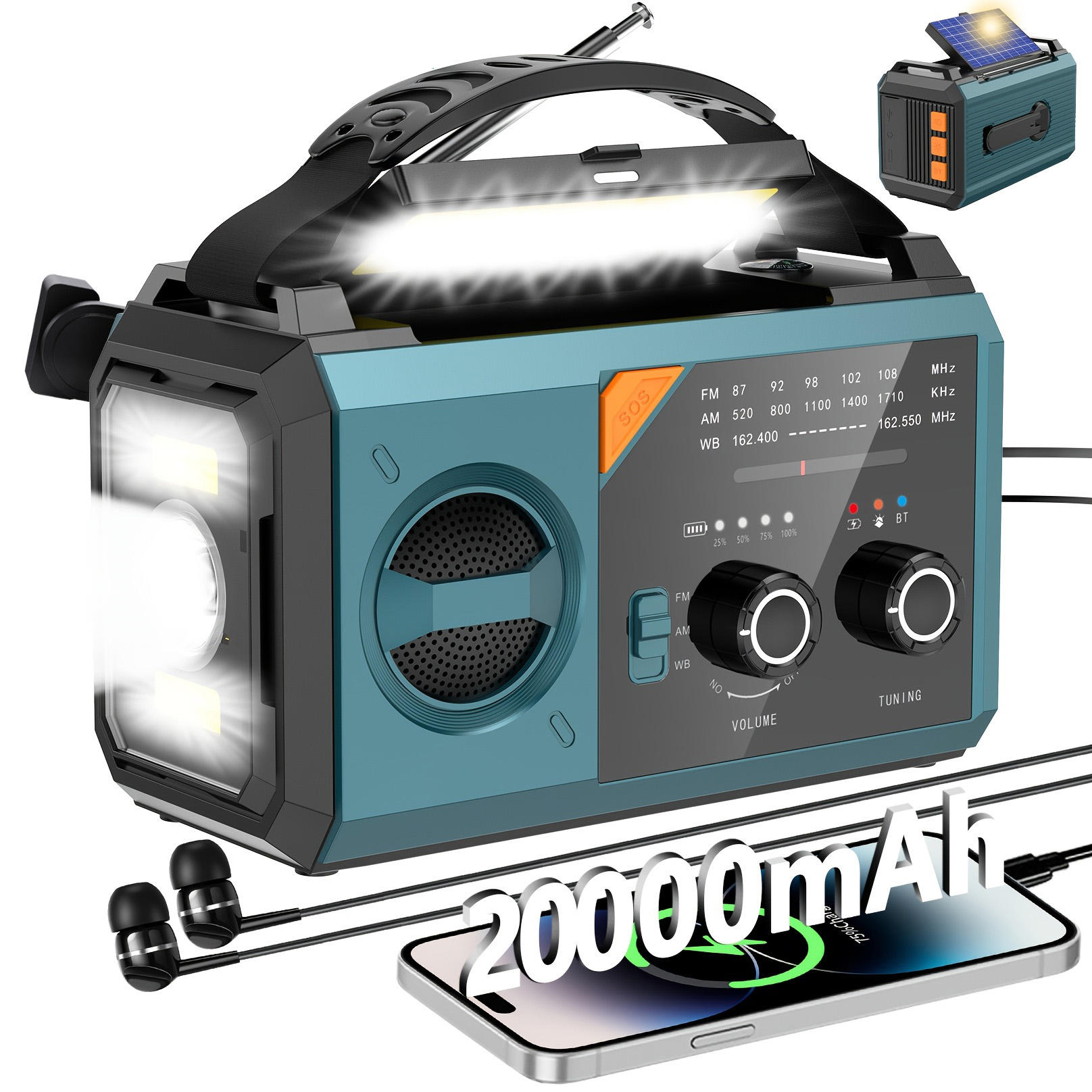 Hand Crank Emergency Radio1