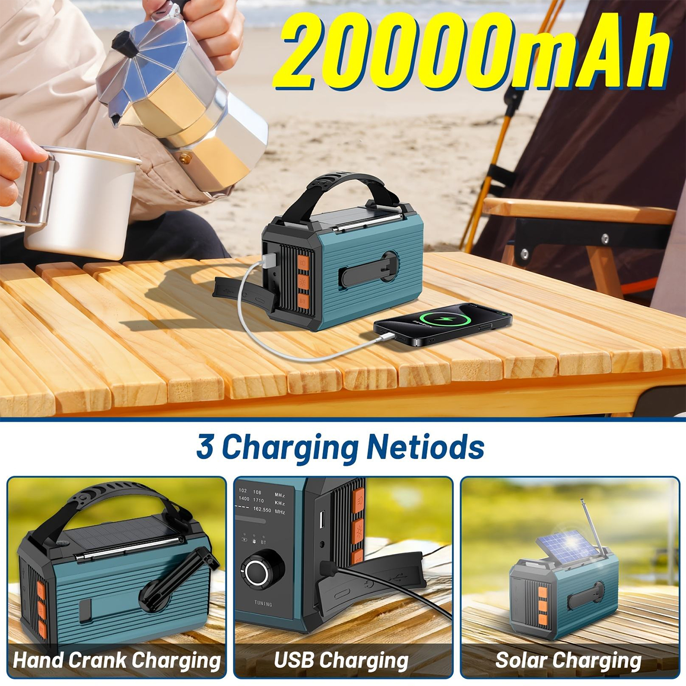 Hand Crank Emergency Radio2