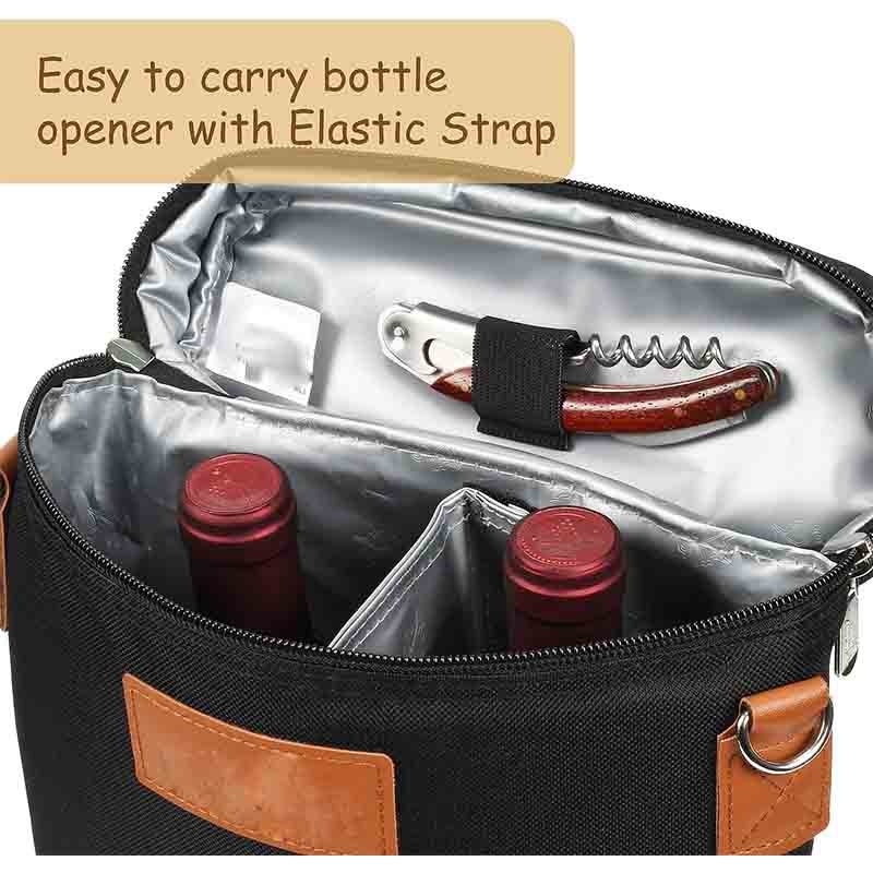Custom Insulated Wine Bottle Bag2