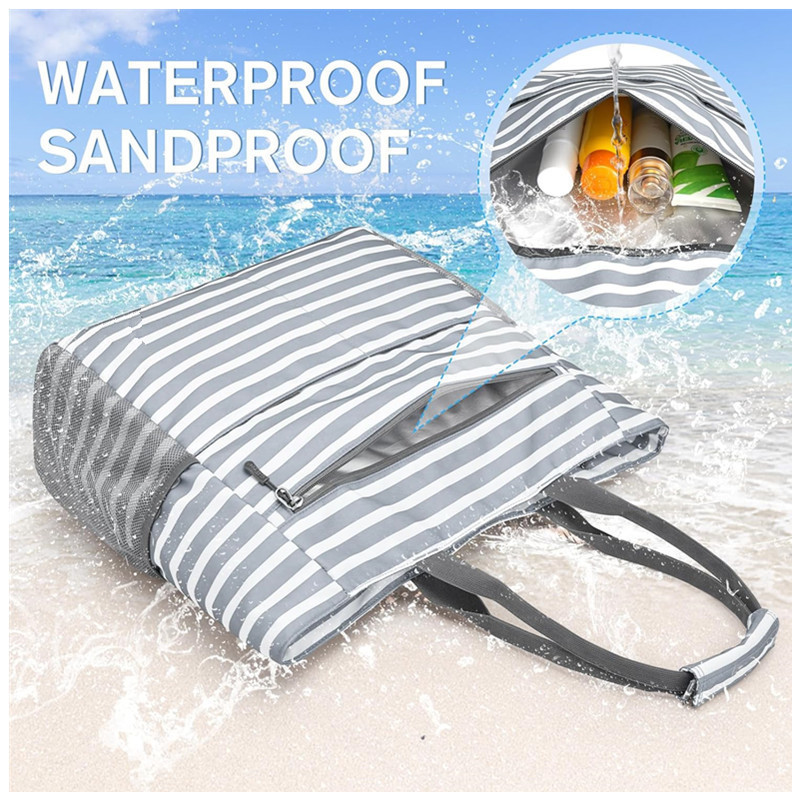 Large Capacity Waterproof Beach Bag3