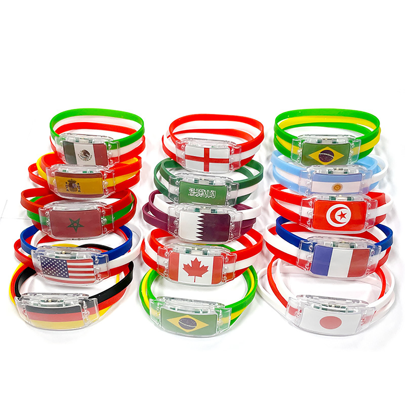 World Cup LED Cheering Light Up Wristband3