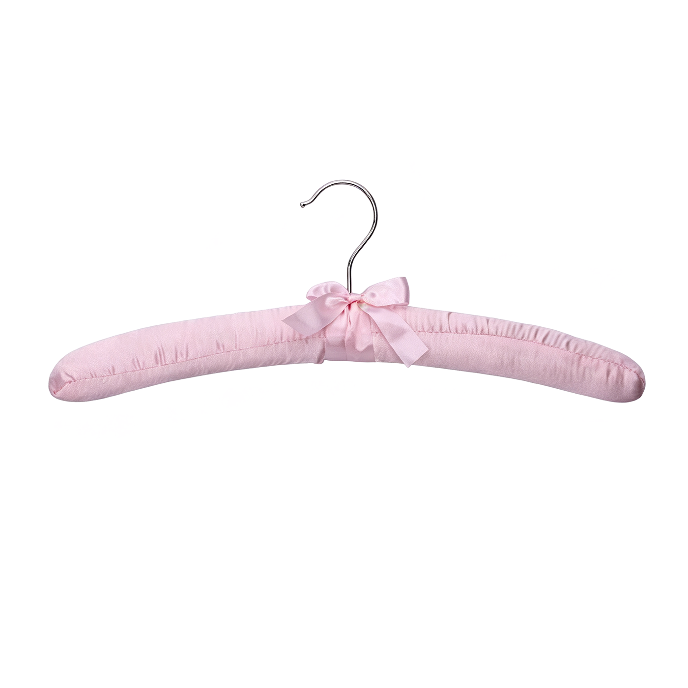 Custom Padded Silk Fabric Clothes Hanger Set