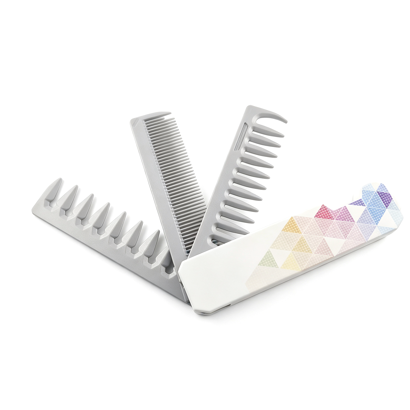Foldable Travel Comb Multi Function Hair Tool1