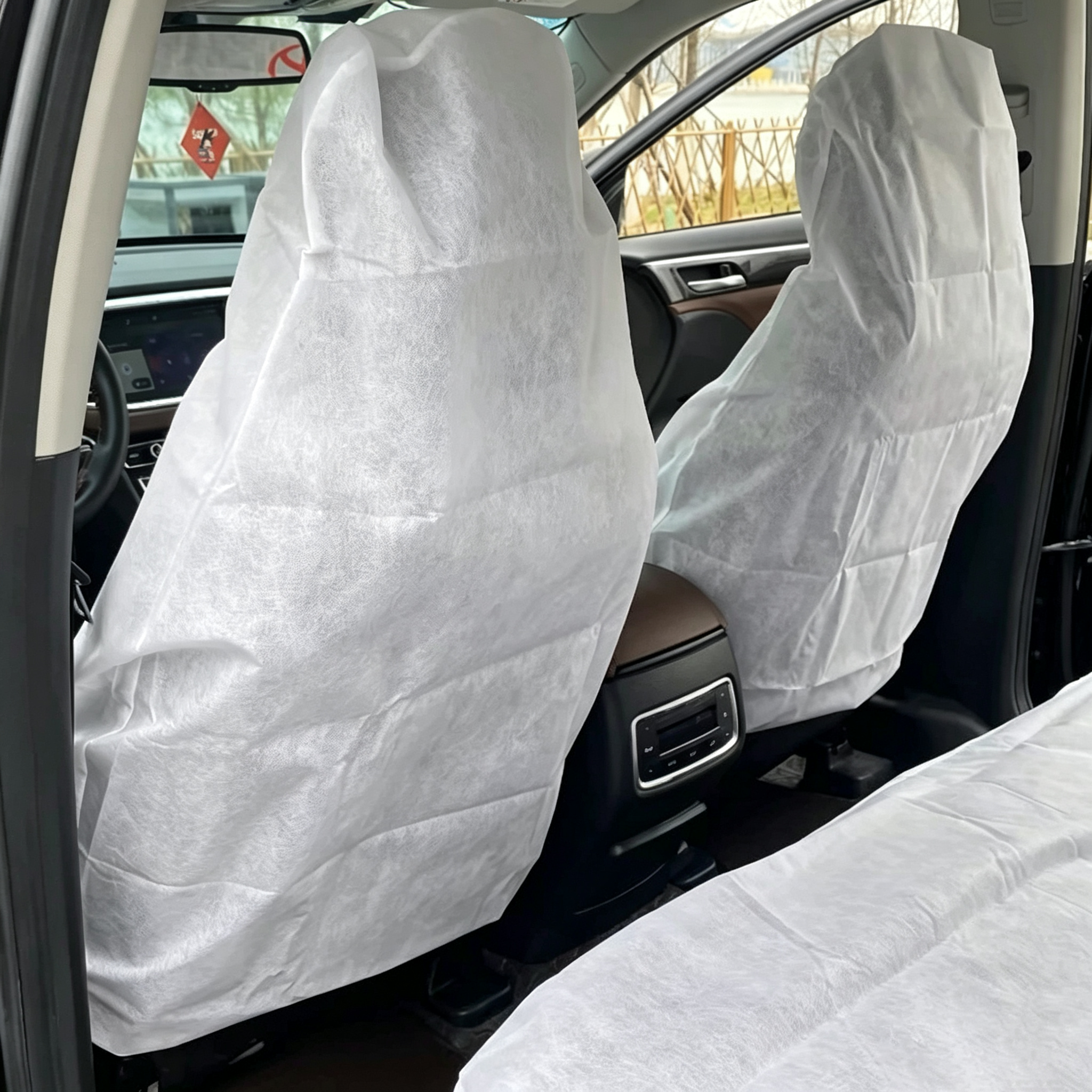 Non-woven Disposable Car Seat Cover1