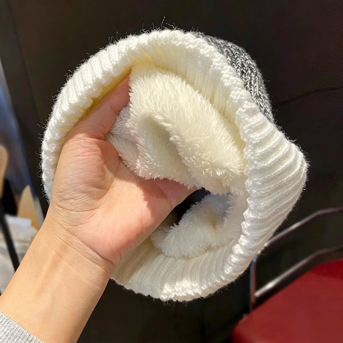 Custom Fleece Lined Knit Beanie3