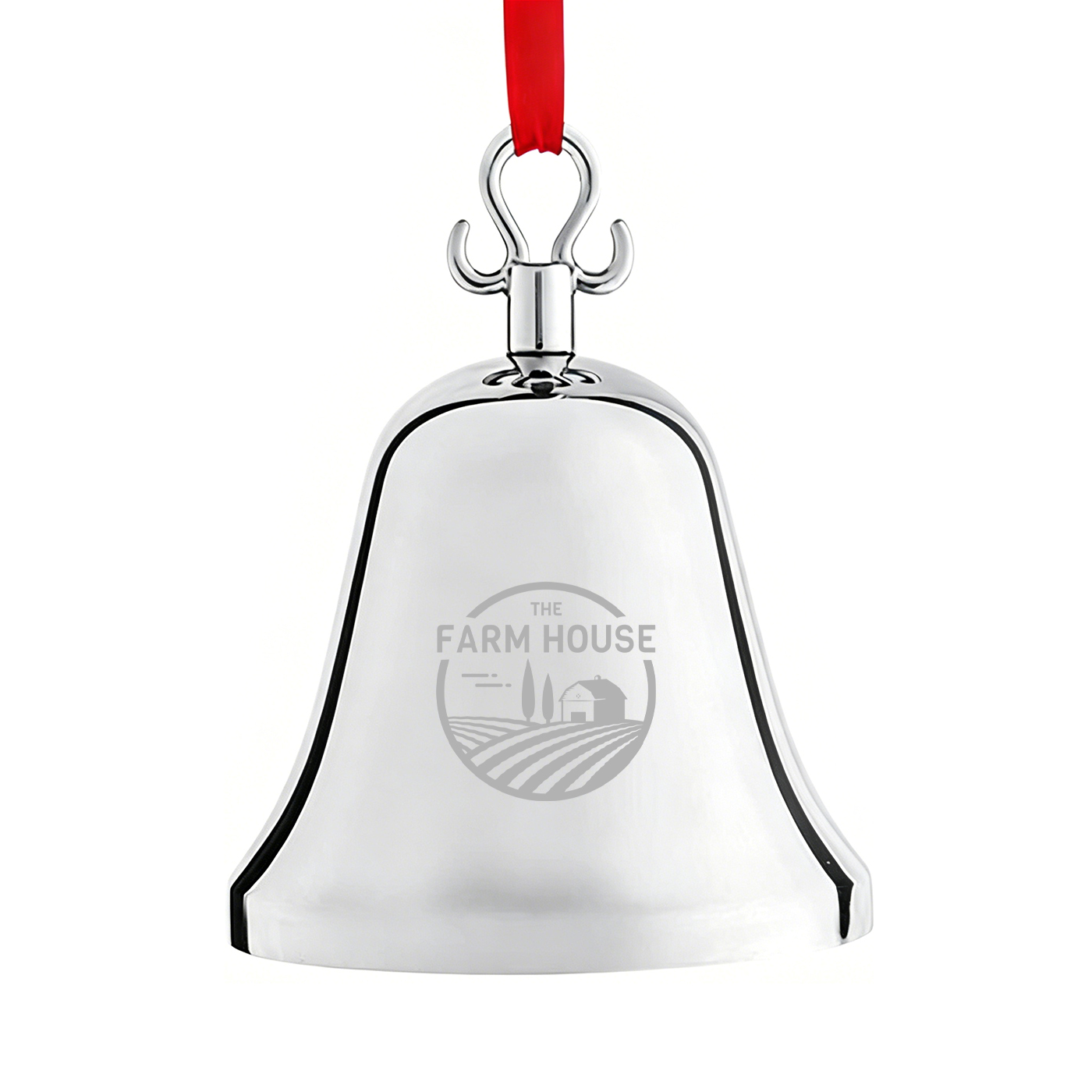 Custom Christmas Bell Ornament