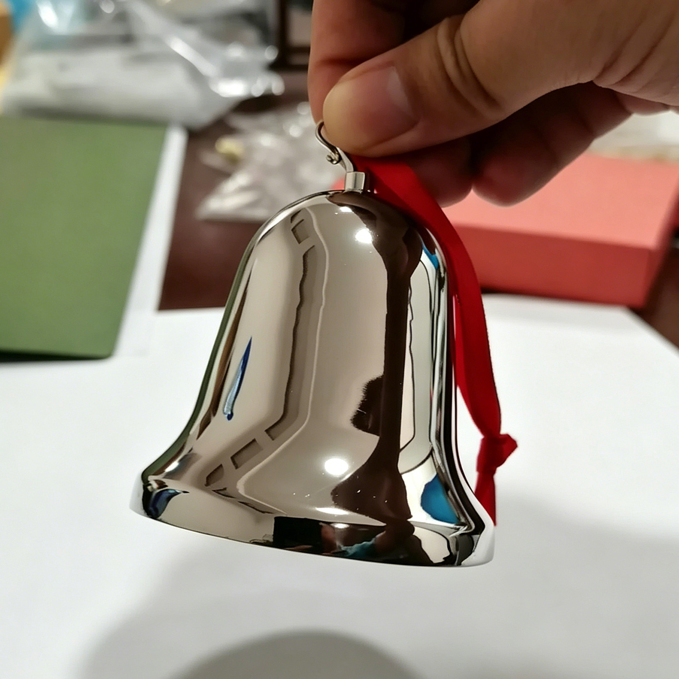 Custom Christmas Bell Ornament3