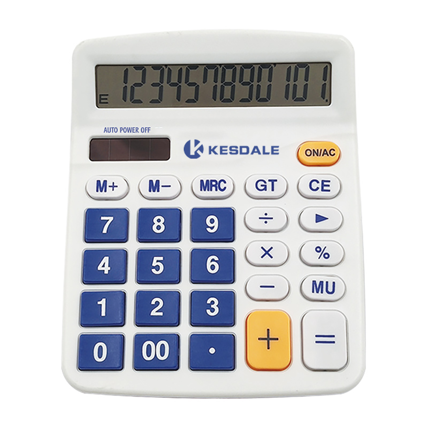 Custom 12 Digit Financial Calculator with Card Slot