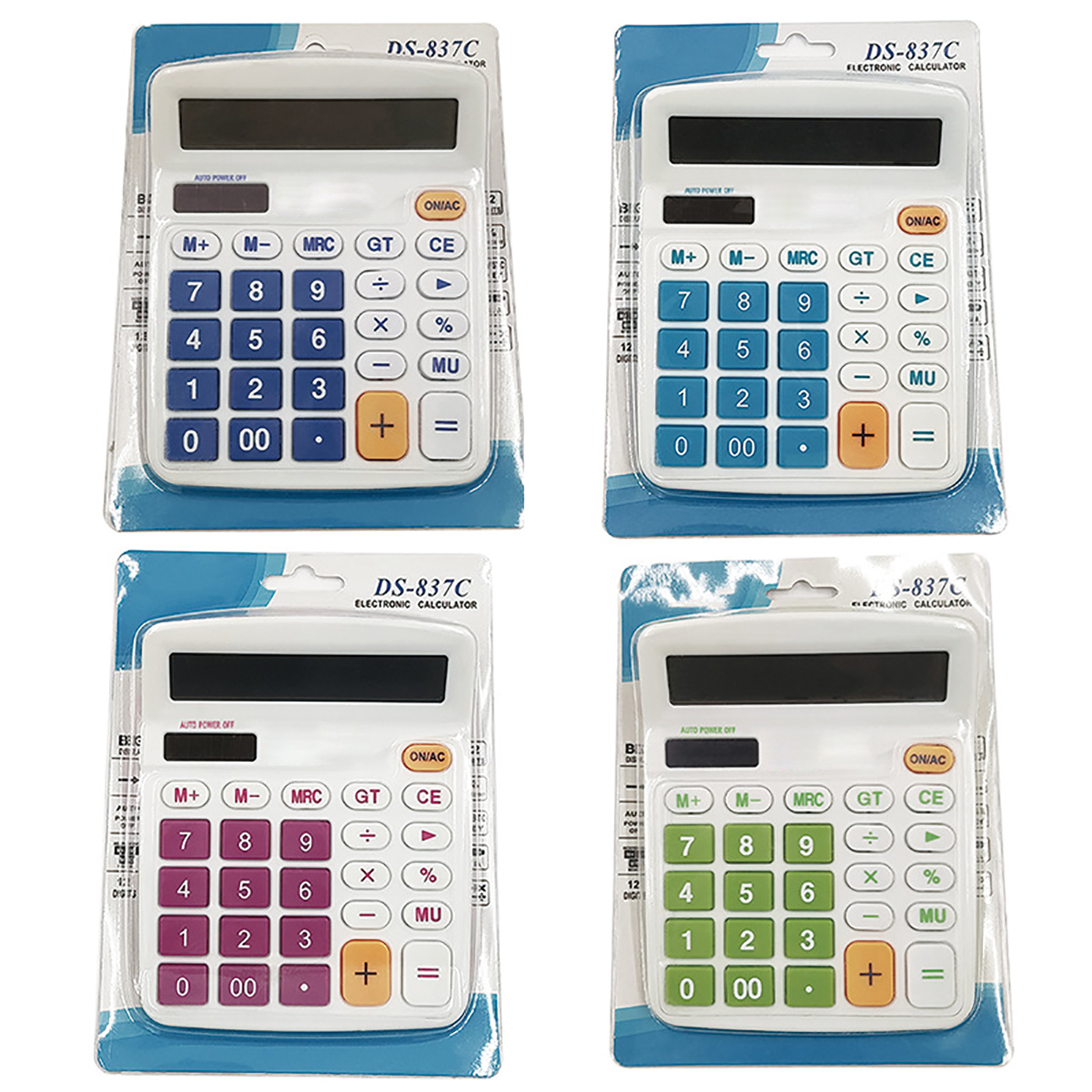 Custom 12 Digit Financial Calculator with Card Slot2