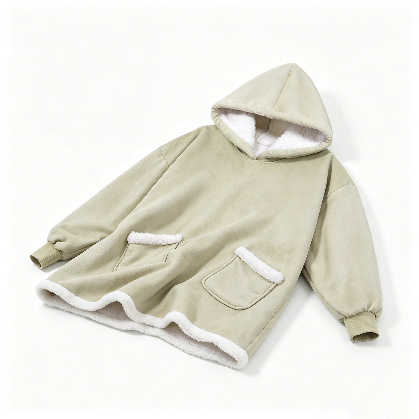 Custom Hooded Flannel Wearable Blanket2