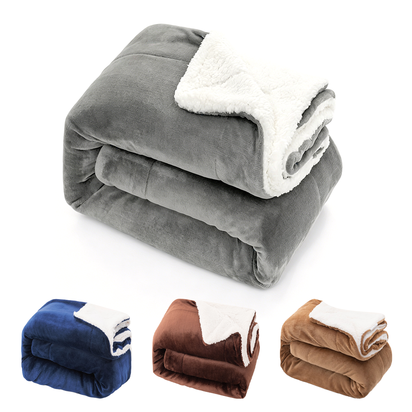 Custom Sherpa Fleece Blanket