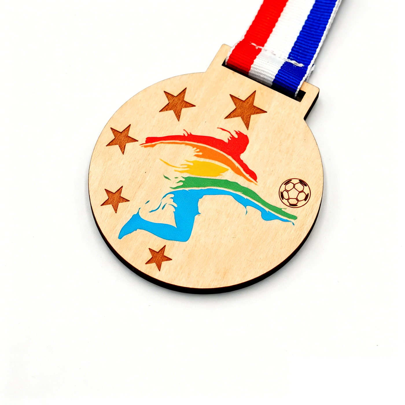 Custom Wooden Medal1
