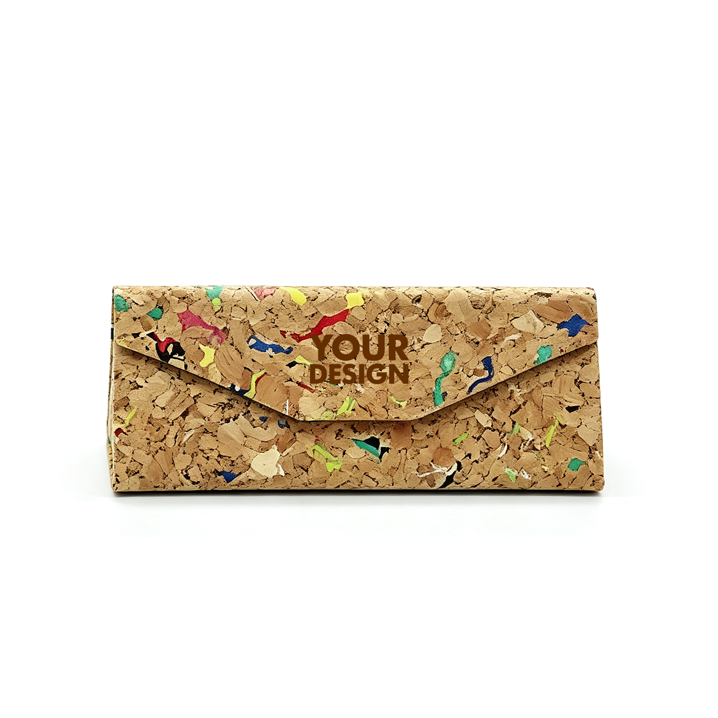 Custom Foldable Cork Sunglasses Case