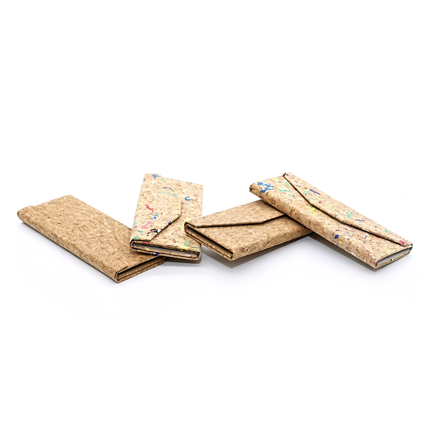 Custom Foldable Cork Sunglasses Case2