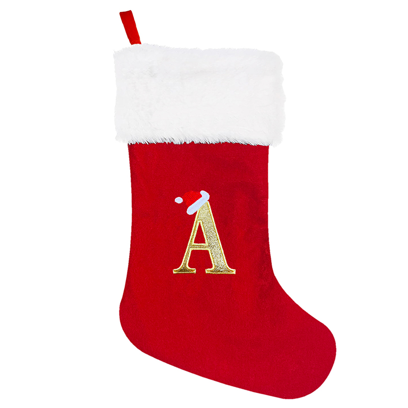 Personalized Christmas Socks Gift Bag1