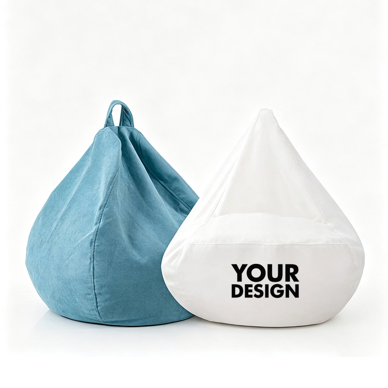 Custom Giant Bean Bag Chair Water Drop Shape