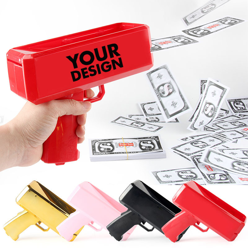 Custom Money Gun Cash Shooter