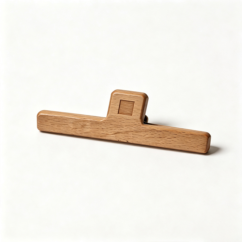 Custom Beech Wood Food Bag Sealing Clip2