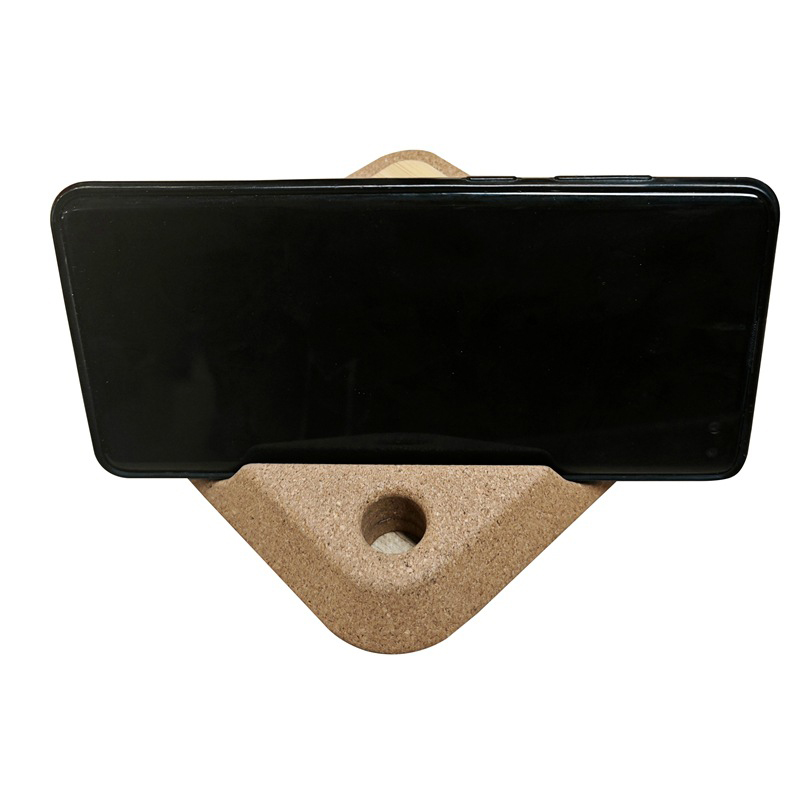 Custom Bamboo Cork 3 in 1 Wireless Charger Stand2
