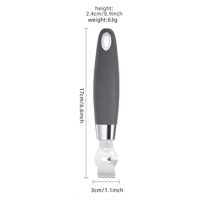 Custom Stainless Steel Lemon Zester Grater2