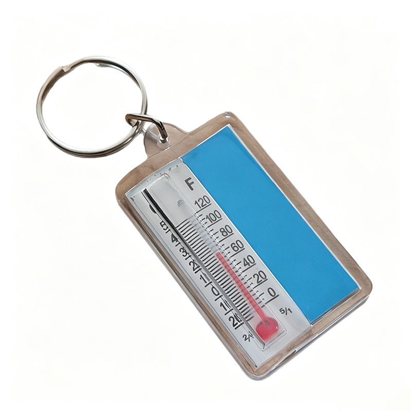 Custom Acrylic Thermometer Keychain1