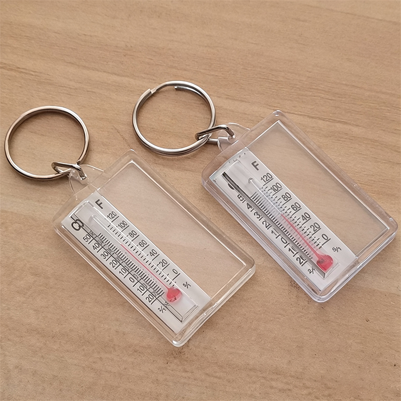 Custom Acrylic Thermometer Keychain3