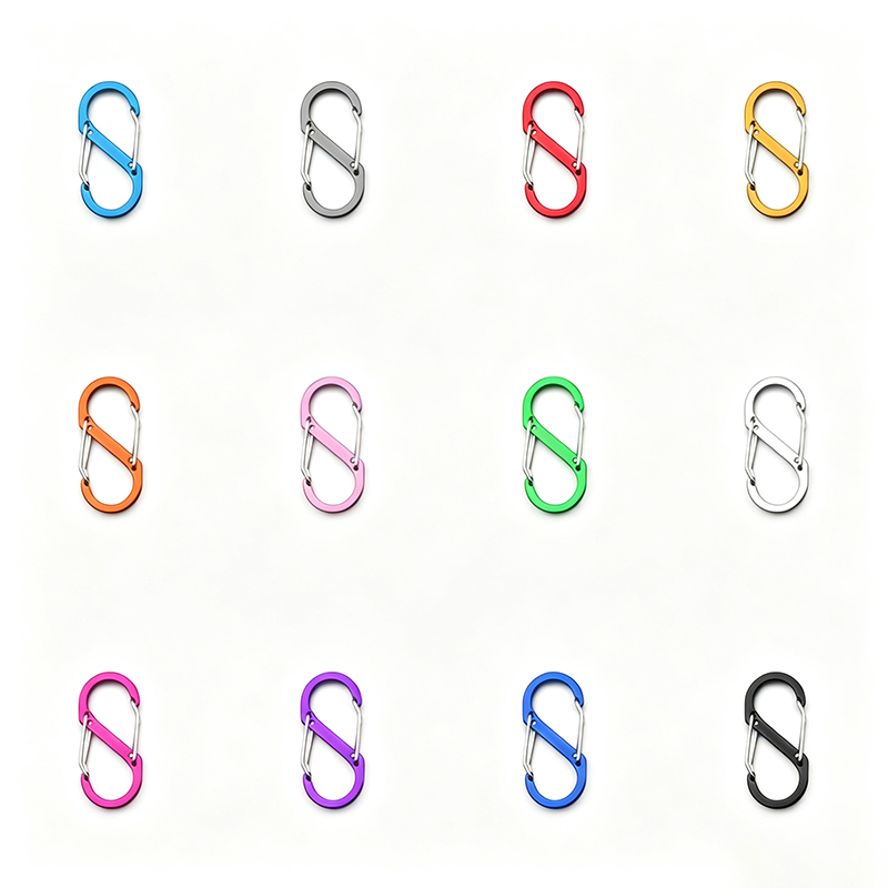 Aluminum Alloy 8 Shaped Carabiner Hook2