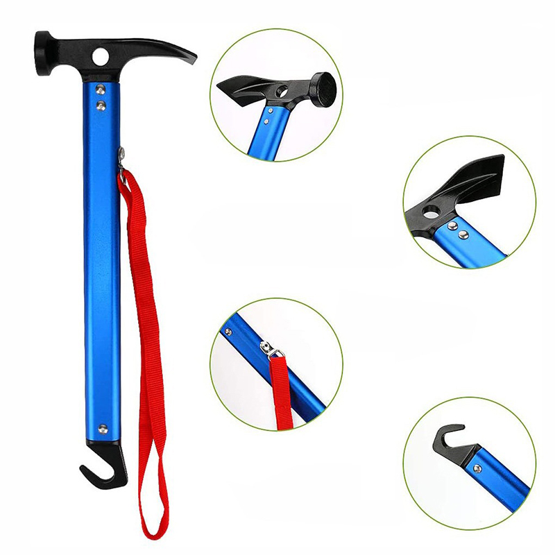 Aluminum Camping Tent Peg Hammer Mallet2