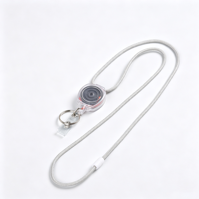 Retractable ID Badge Holder With Lanyard2