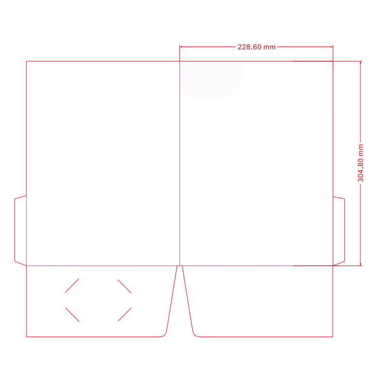 Custom A4 Document Folder with Pockets2