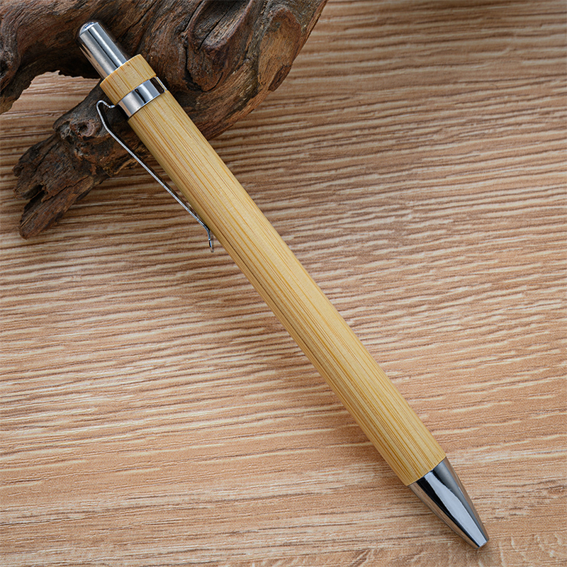 Custom Bamboo Ballpoint Pen3
