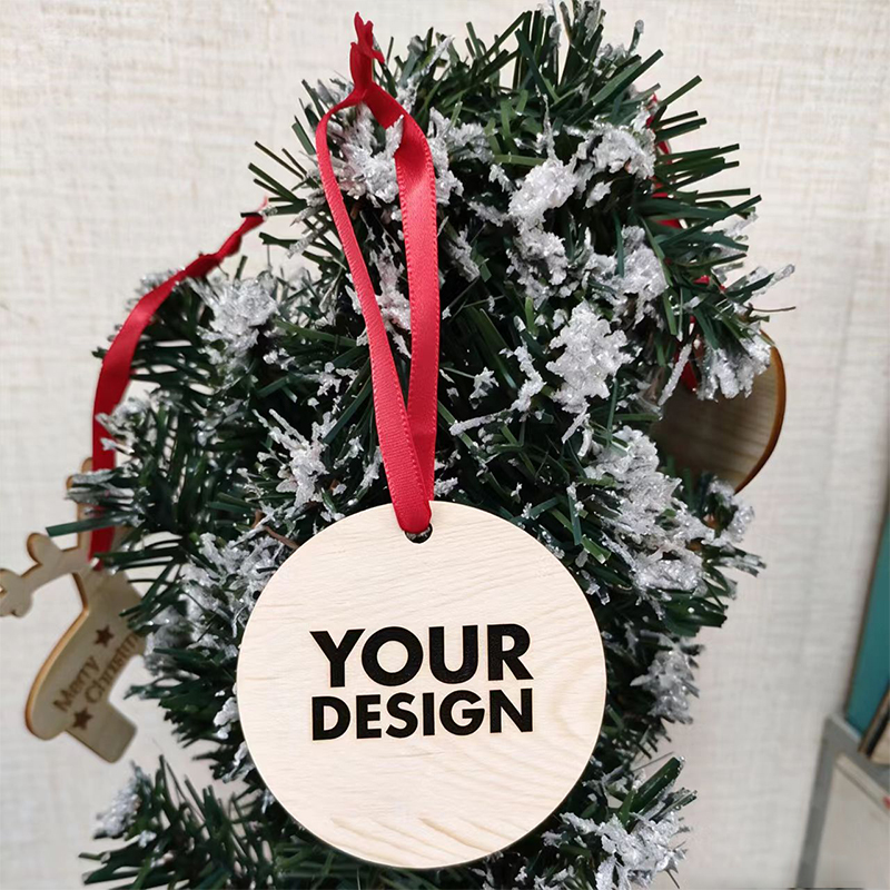 Custom Wooden Christmas Ornament