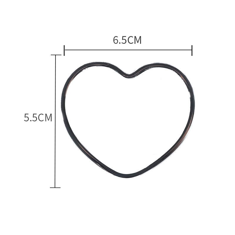 Custom Heart Shape Makeup Mirror1