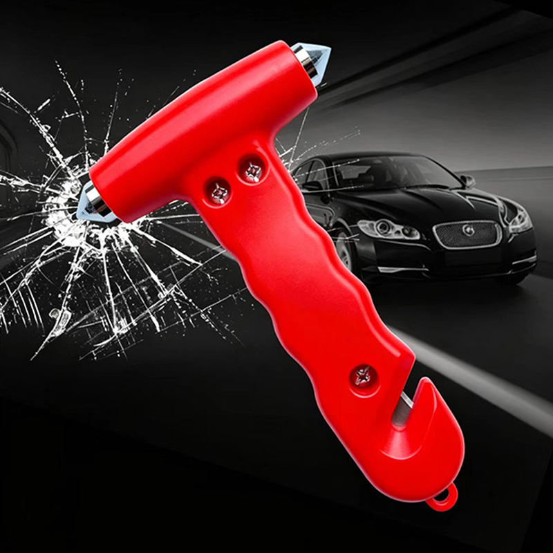 Custom Car Safety Hammer Emergency Escape Tool1
