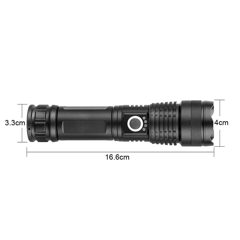 Custom Rechargeable LED Flashlight2