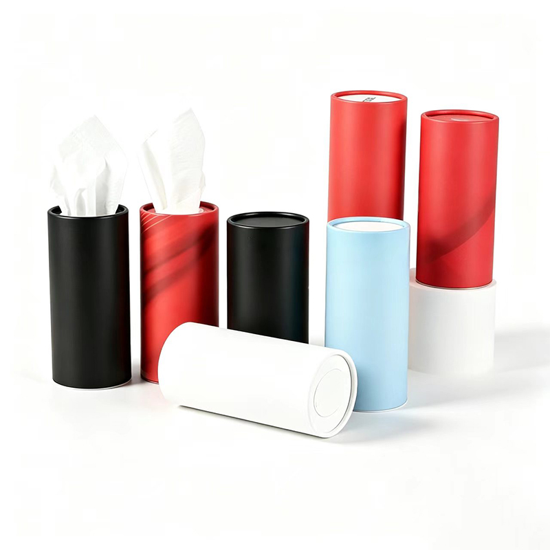 Custom Cylindrical Car Tissue Holder3