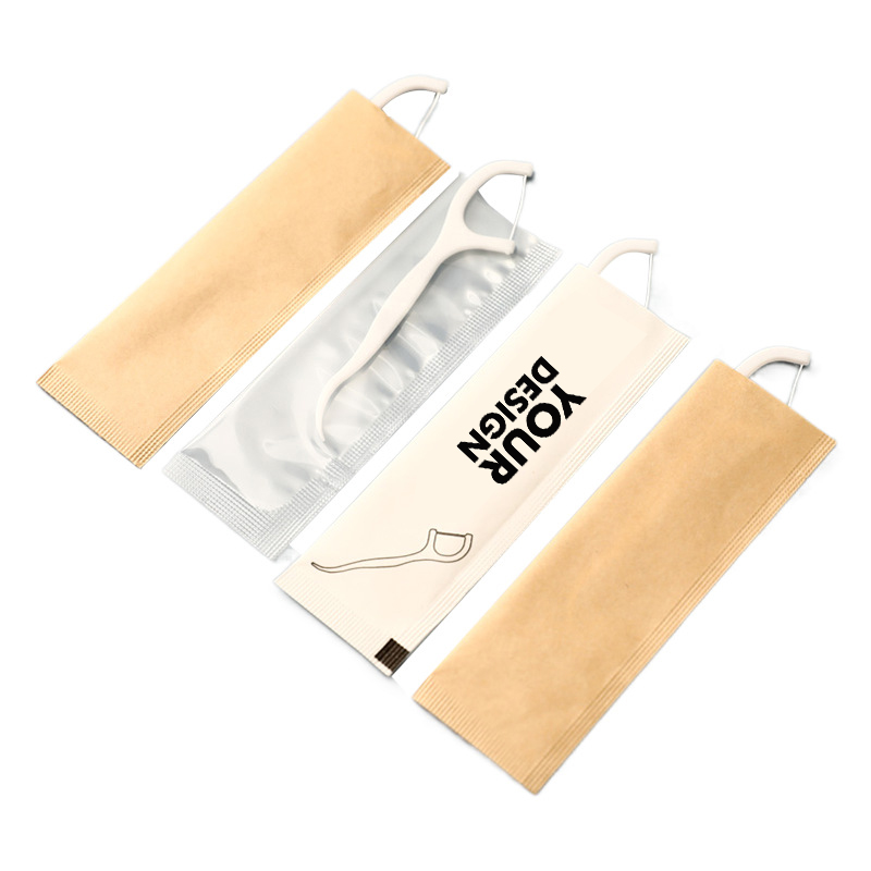 Custom Wrapped Dental Floss Pick