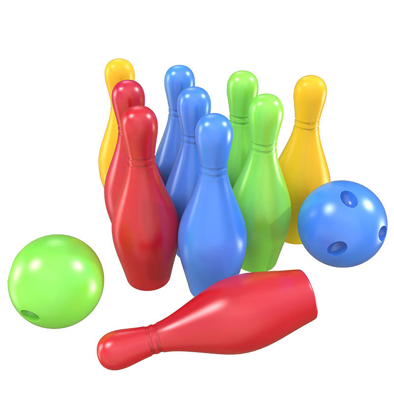 Custom Bowling Pin Stress Reliever Set1