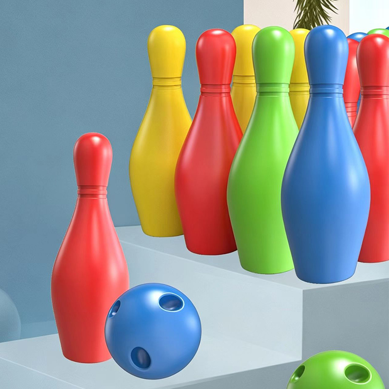 Custom Bowling Pin Stress Reliever Set4