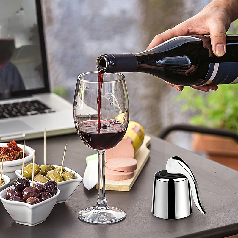 Stainless Steel Wine Stopper4