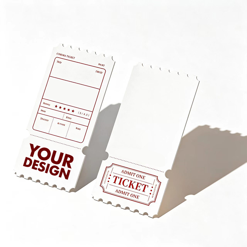 Custom Photo Ticket Stub