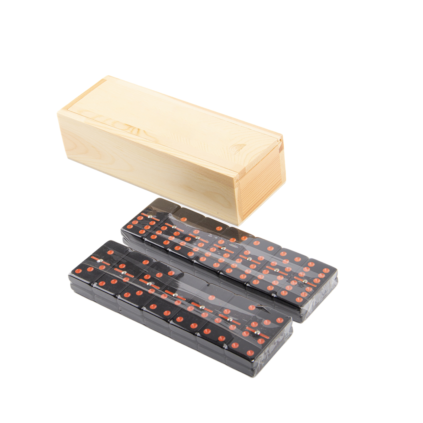 Dominoes Set With Wooden Box3