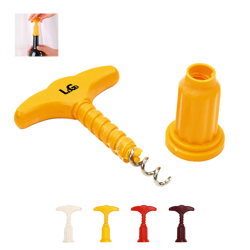 Simple Plastic Wine Corkscrew